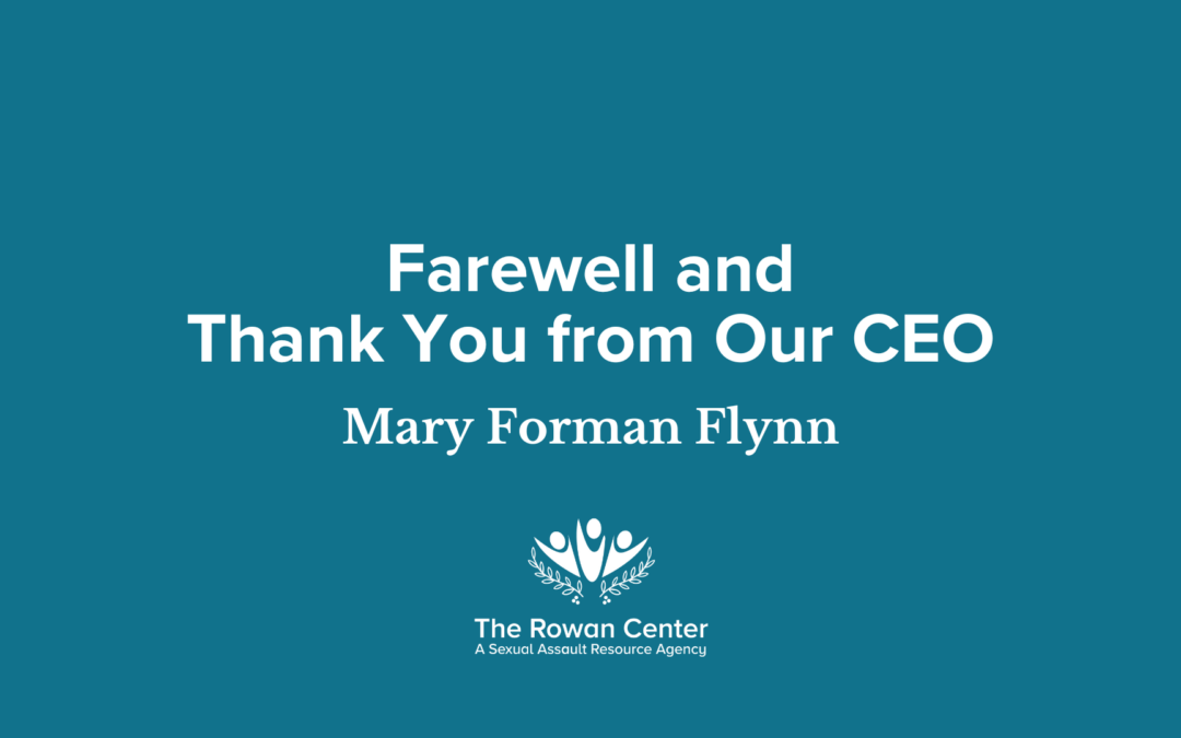 Farewell and Thank You from Our CEO